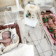 A baby in South Sudan receiving oxygen from the hospital’s only concentrator.